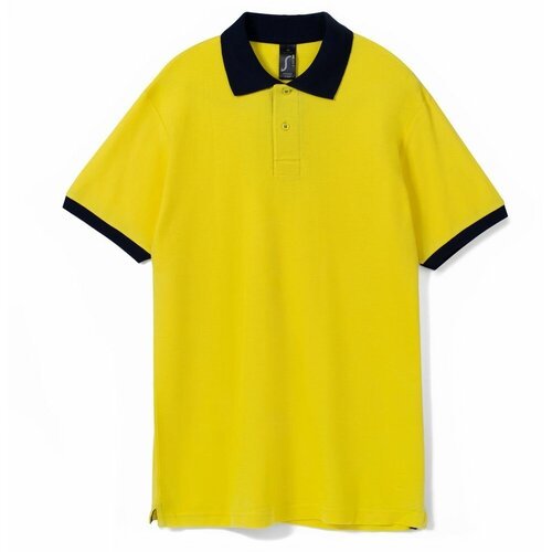 Купить Поло Sol's, размер XXL, желтый
Рубашка поло Prince 190, желтая с темно-синим, ра...