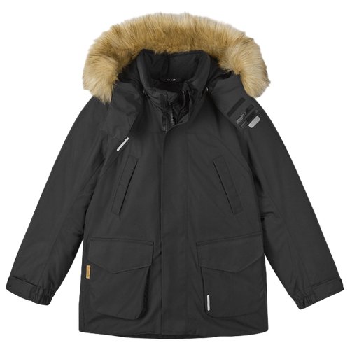 Купить Пуховик Reima, размер 104, черный
Теплая детская куртка-пуховик сшита из ветроне...