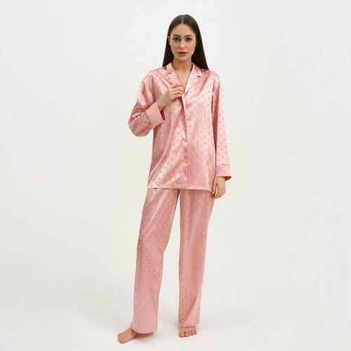 Купить Пижама Kaftan, размер 44, розовый
Пижама женская (рубашка и брюки) KAFTAN "Горох...