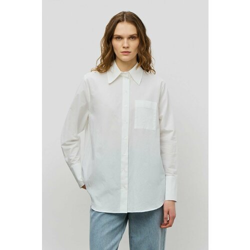Купить Блуза Baon, размер 46, белый
Белая рубашка из дышащей ткани - мастхэв стильного...
