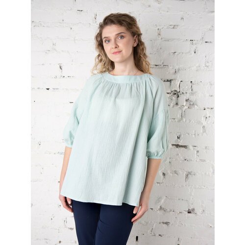 Купить Блуза Мамуля Красотуля, размер 48-50, зеленый
Блуза для беременных - это стильна...