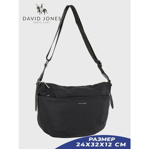 Купить Сумка DAVID JONES, черный
Женская сумка David Jones выполнена из нейлона и экоко...