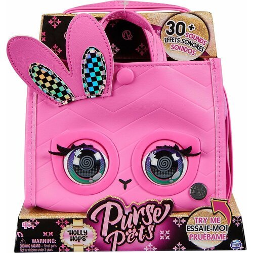Купить Сумка клатч Spin Master, розовый
Сумка Purse Pets Кролик выглядит как небольшой...