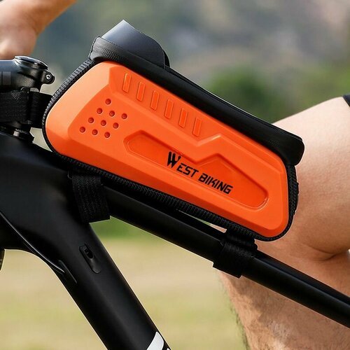 Купить Велосумка водонепроницаемая на раму West Biking 2 литра оранжевая
Велосумка West...
