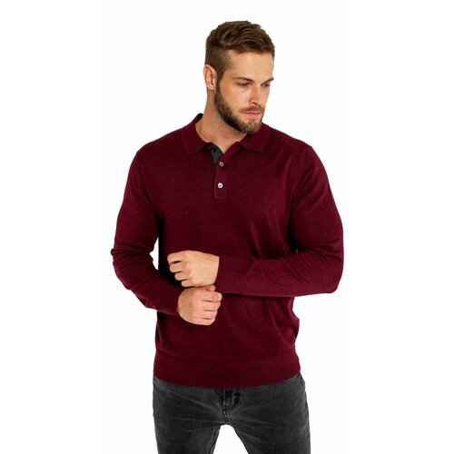 Купить Пуловер , размер M, бордовый
Стильный мужской джемпер обладает удобным прямым кр...