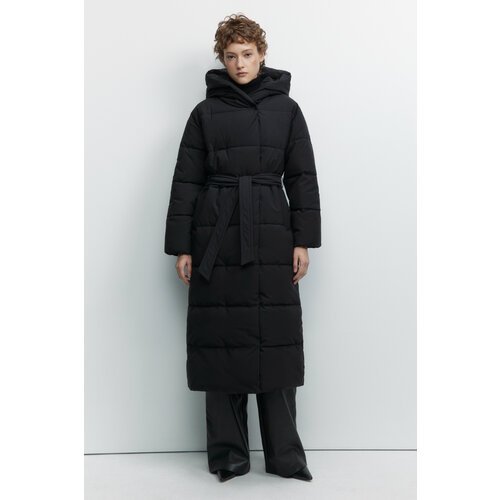Купить Куртка Befree, размер M INT, черный
- Длинная стеганая куртка-пальто свободного...