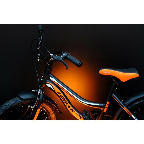 Купить Велосипед LORAK JUNIOR 18 Boy Матовый Чёрный/Оранжевый
Велосипед LORAK JUNIOR 18...