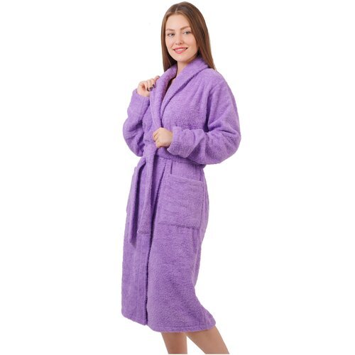 Купить Халат BIO-TEXTILES, размер 60-62, фиолетовый
Мягкий махровый халат «Био-Текстиль...
