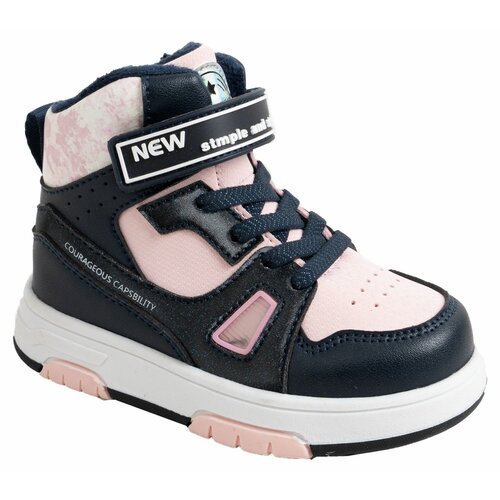 Купить Ботинки Tom&Miki, демисезон/зима, на липучках, размер 24, синий, розовый
Материа...