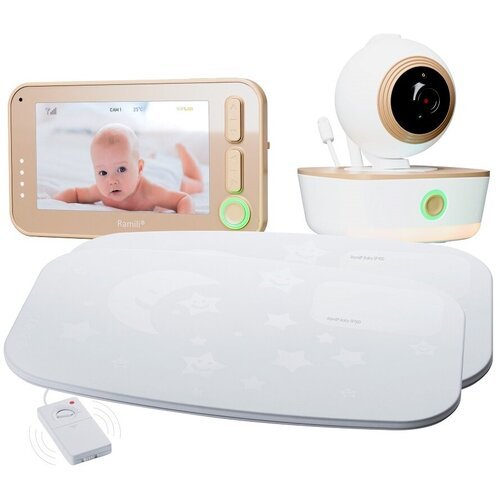 Купить Видеоняня с монитором дыхания Ramili Baby RV1300SP2
В комплекте устройства видео...