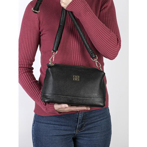 Купить Сумка Poshete, черный
<ul><li>Женская сумка из натуральной кожи бренда Poshete</...