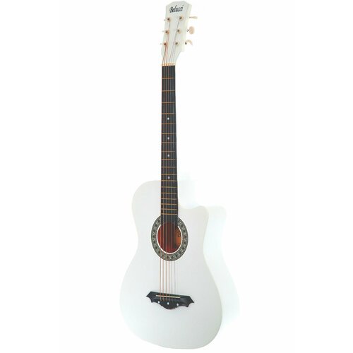 Купить Акустическая гитара Belucci BC3810 WH, белая, глянец,38"дюймов
Акустическая гита...