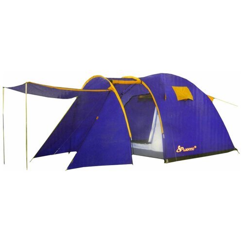 Купить Палатка кемпинговая четырехместная LANYU LY-1605, синий
росторная туристическая...