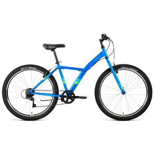 Купить Велосипед 26" Forward Dakota 26 1.0 2022 г 16,5 Синий/Ярко-зеленый RBK22FW26597...