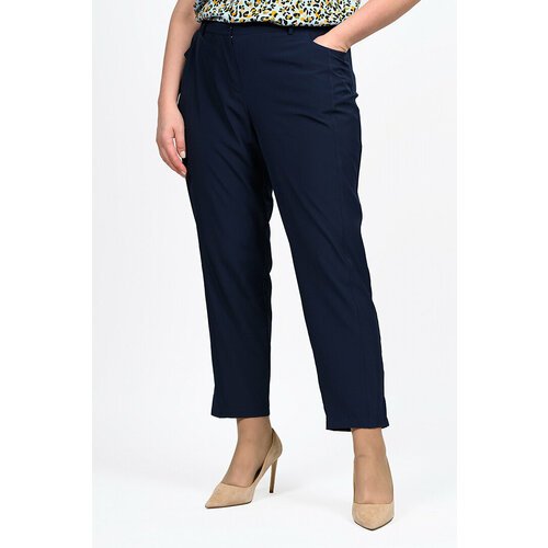 Купить Брюки SVESTA, размер 62, синий
Элегантные укороченные женские брюки из тонкой ко...