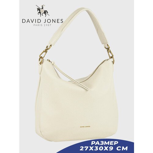 Купить Сумка DAVID JONES, бежевый
Женская сумка David Jones выполнена из высококачестве...