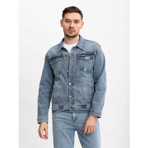 Купить Джинсовая куртка RM shopping, размер 2XL, голубой
Мужская джинсовая куртка на ве...