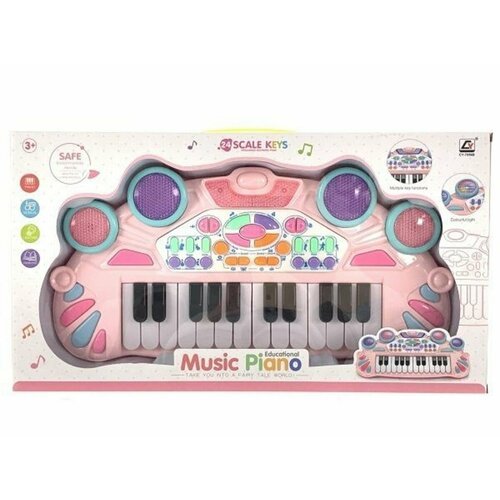 Купить Детский Синтезатор-пианино
На пианино расположены 24 клавиши, оснащен регулировк...