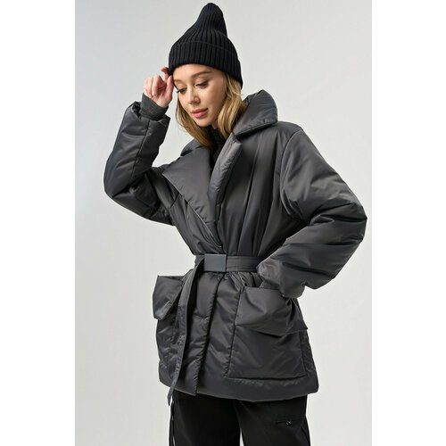 Купить Куртка FLY, размер 46, серый
Женская демисезонная спортивная теплая черная куртк...
