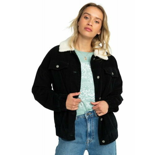 Купить Куртка Roxy, размер XXL, черный
Вельветовая женская куртка-авиатор.<br>характери...
