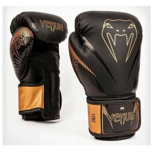 Купить Перчатки боксерские Venum Impact Black/Bronze 8 унций
Боксерские перчатки Impact...