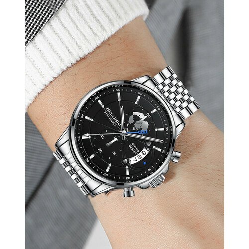 Купить Наручные часы BELUSHI 120, серый, серебряный
BELUSHI стильные и качественные муж...