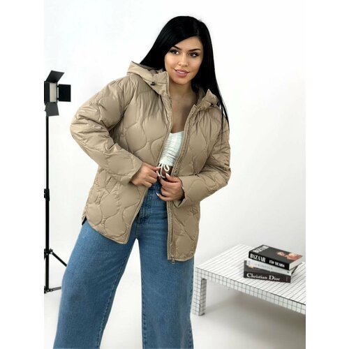 Купить Куртка Diffberd, размер 56, бежевый
Куртка женская весенняя, новая коллекция вес...