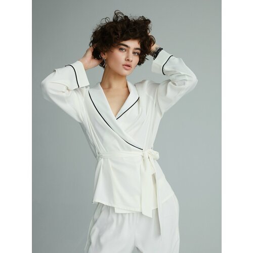 Купить Пижама , размер S, белый
Пижамный костюм премиум качества. женская пижама с руба...