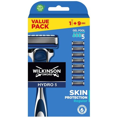 Купить Wilkinson Sword / SCHICK Hydro 5 Skin Protection Regular / Бритвенный мужской ст...