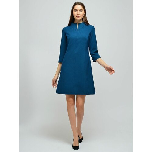 Купить Платье Viserdi, размер 46, синий
Приталенное платье мини полуприлегающего силуэт...