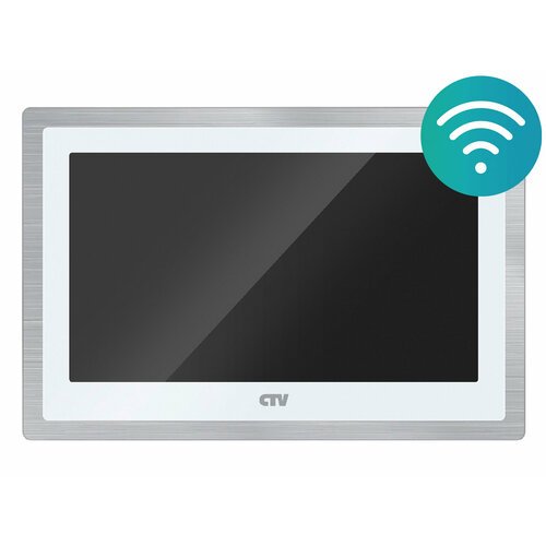 Купить Монитор домофона/видеодомофона для квартиры и дома CTV-M5102 с Wi-Fi (Белый)
Мон...