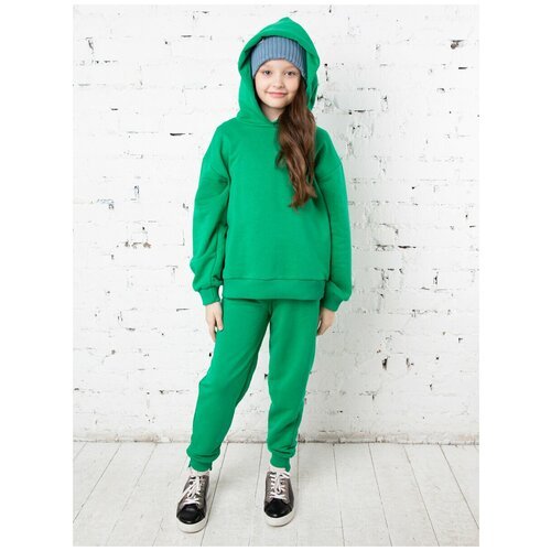 Купить Костюм 80 Lvl, размер 36 (140-146), зеленый
Детский спортивный костюм для девочк...