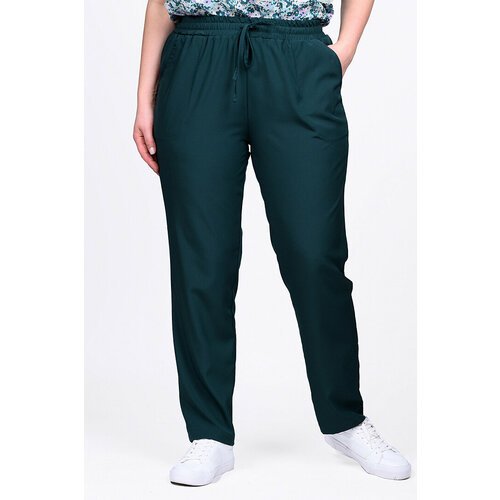 Купить Брюки SVESTA, размер 64, зеленый
Женские брюки больших размеров на резинке из ле...