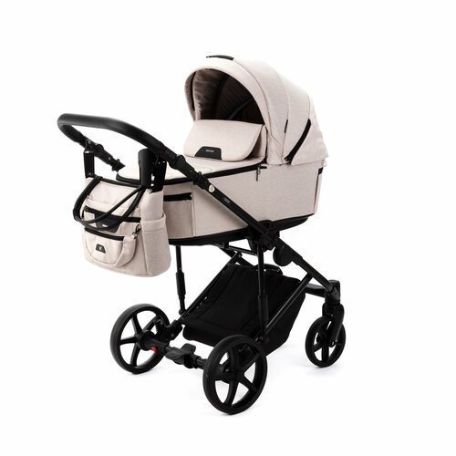 Купить Универсальная детская коляска Adamex Zico NEW TIP ZN-TK20 2в1 (Светло-бежевый)
М...