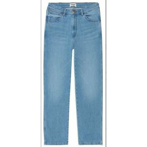 Купить Джинсы Wrangler, размер W32/L32, голубой
Мужские джинсы прямого кроя с потертост...