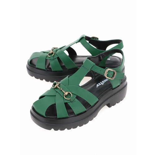 Купить Босоножки KRONSTEP, размер 37, зеленый
Сандалии и босоножки - базовый вид обуви...
