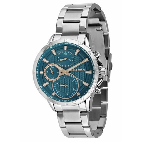 Купить Наручные часы Guardo 12749-2, синий, серебряный
Часы Guardo 012749-2 бренда Guar...