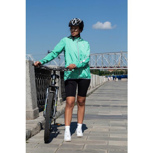 Купить Ветровка CroSSSport, размер 44, голубой, зеленый
Легкая ветровка для велоспорта...