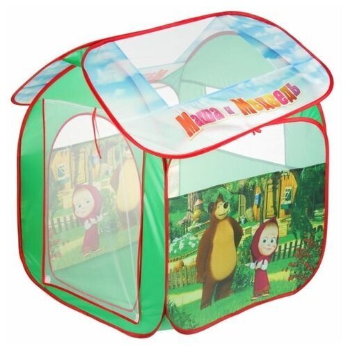 Купить Игровая палатка «Маша и Медведь», в сумке
<p>Благодаря детской палатке с изображ...