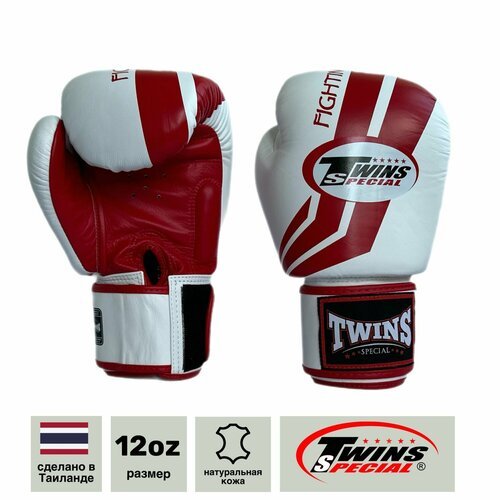 Купить Перчатки боксерские Twins Special FBGVL3-43 white-red 12oz
Боксерские перчатки T...