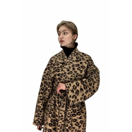 Купить Пальто Modetta Style, размер 44, бежевый, красный
Удлиненное шерстяное демисезон...