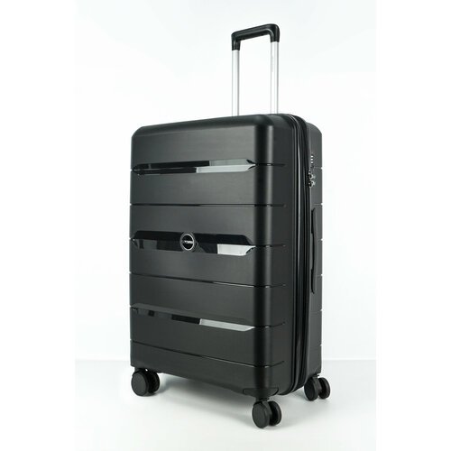 Купить Чемодан , 118 л, размер XL, черный
Ударопрочный дорожный чемодан большого размер...