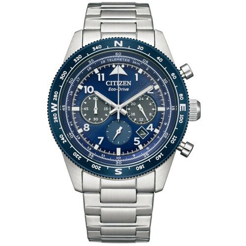 Купить Наручные часы CITIZEN CA4554-84L, синий
Мужской кварцевый хронограф. Система Eco...