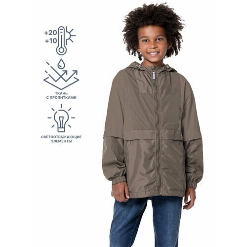 Купить Куртка NIKASTYLE 4л4724, размер 134-68, коричневый
Ветровка демисезонная для мал...