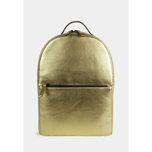 Купить Рюкзак Saaj, фактура гладкая, золотой
<p>Женский рюкзак торговой марки SAAJ из н...