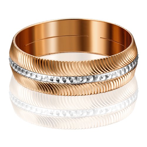 Купить Кольцо обручальное PLATINA, комбинированное золото, 585 проба, размер 16
PLATINA...
