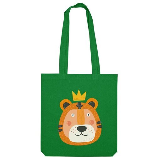 Купить Сумка Us Basic, зеленый
Название принта: Королевский тигр. Автор принта: Veresk....
