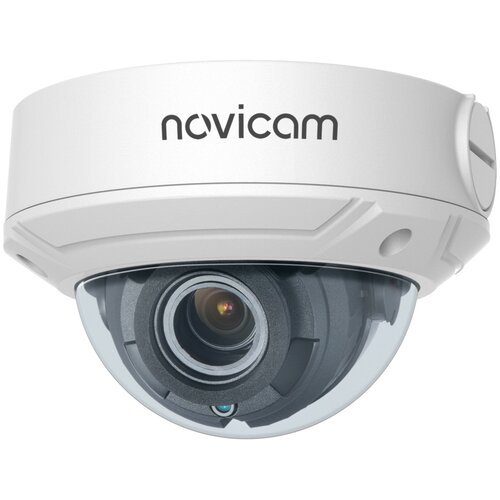 Купить Купольная уличная IP видеокамера 2 Мп Novicam PRO 27 с аудиовходом v.1378
Вандал...