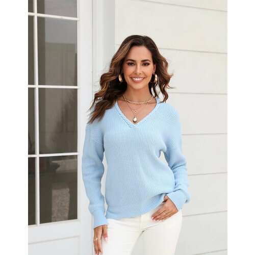 Купить Пуловер, размер XL, голубой
стильный пуловер подчеркнет ваш уникальный образ!...
