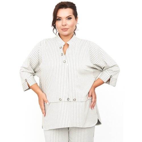Купить Блуза Artessa, размер 60-62, белый
Блузка большого размера. Модель прямого кроя....